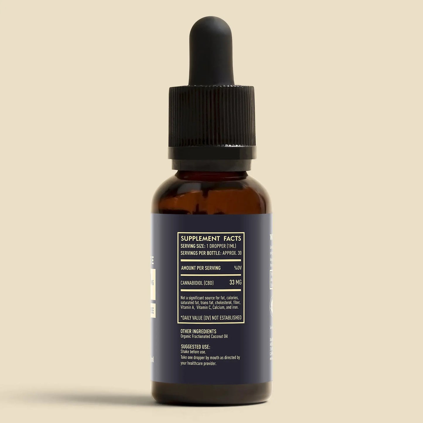 Pure CBD Isolate Oil - 1000mg - No THC indigonaturals.net