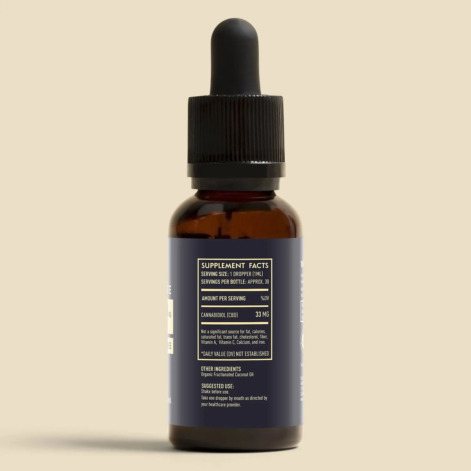 Pure CBD Isolate  Oil - 1000mg - No THC indigonaturals.net