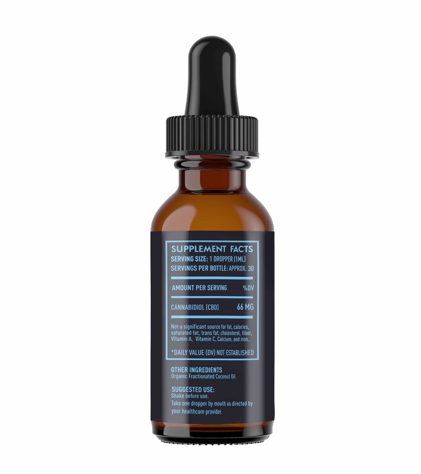 indigonaturals.net Tincture Pure CBD Isolate Oil - 2000mg - No THC