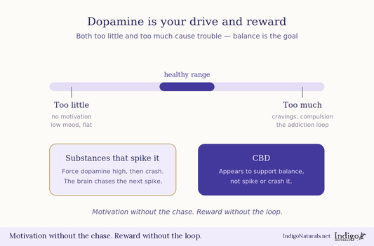 CBD and Dopamine - Addiction, Motivation, and Mental Health