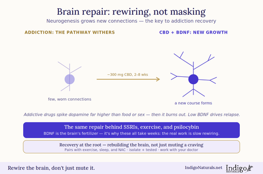 CBD Guide to Brain Repair - Neurogenesis for Addiction/Mental Health