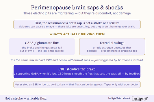 Can CBD Help With Brain Zaps or Shocks?