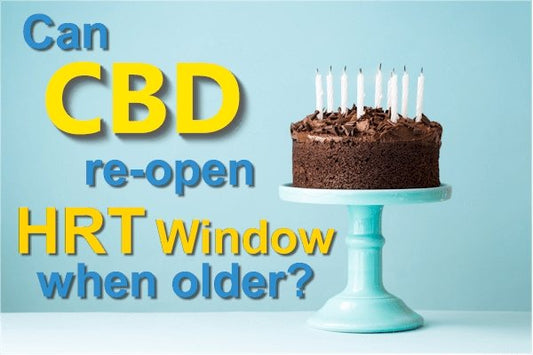 Is it too late for HRT?  Can CBD Re-Open the Window for HRT Benefits If Started Later? - indigonaturals.net