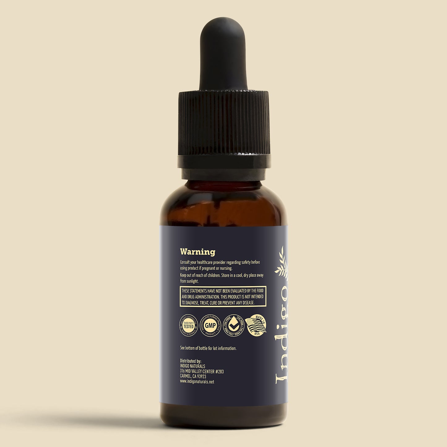 Pure CBD Isolate  Oil - 1000mg - No THC